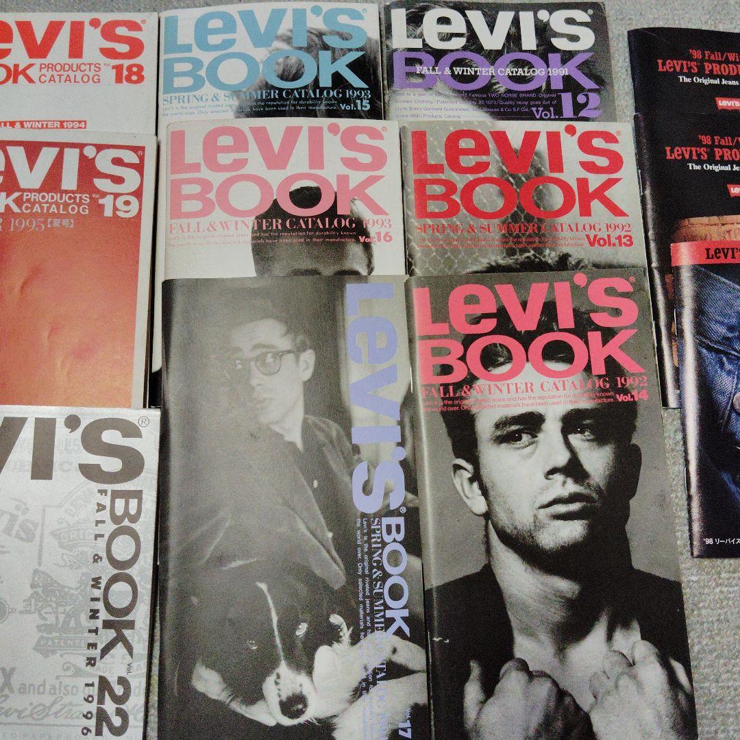 リーバイス　リー　エドウィン　ラングラー　ジーンズカタログセット