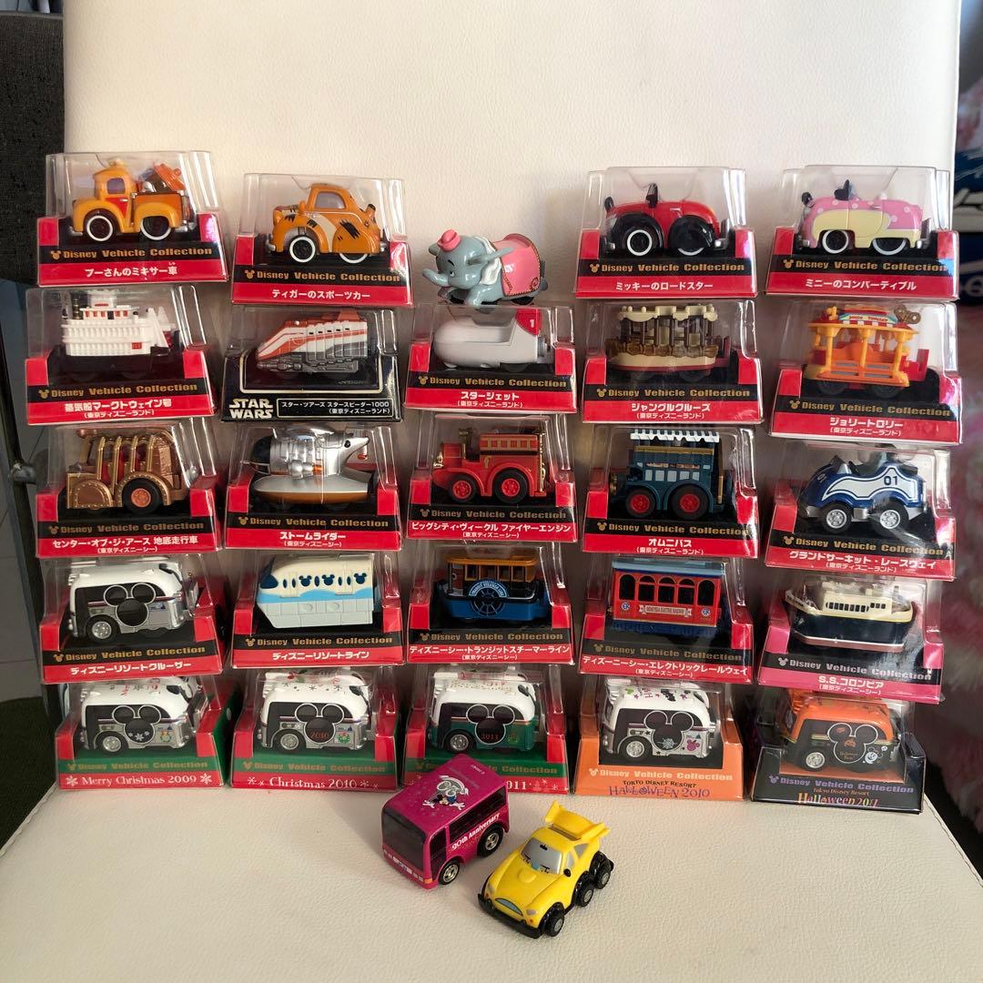 チョロQ ディズニーリゾート ビークルコレクション25台と他2台