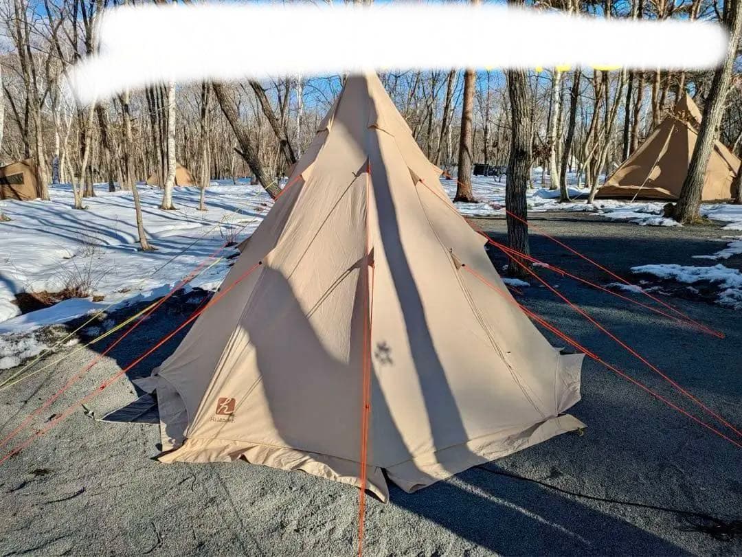 ハイランダー　A型フレーム　ネヴィス　二股ポール　ティピー型　ペグなし