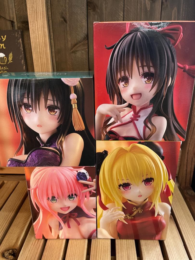 【新品】To LOVEる Desktop Cute フィギュア 4体セット