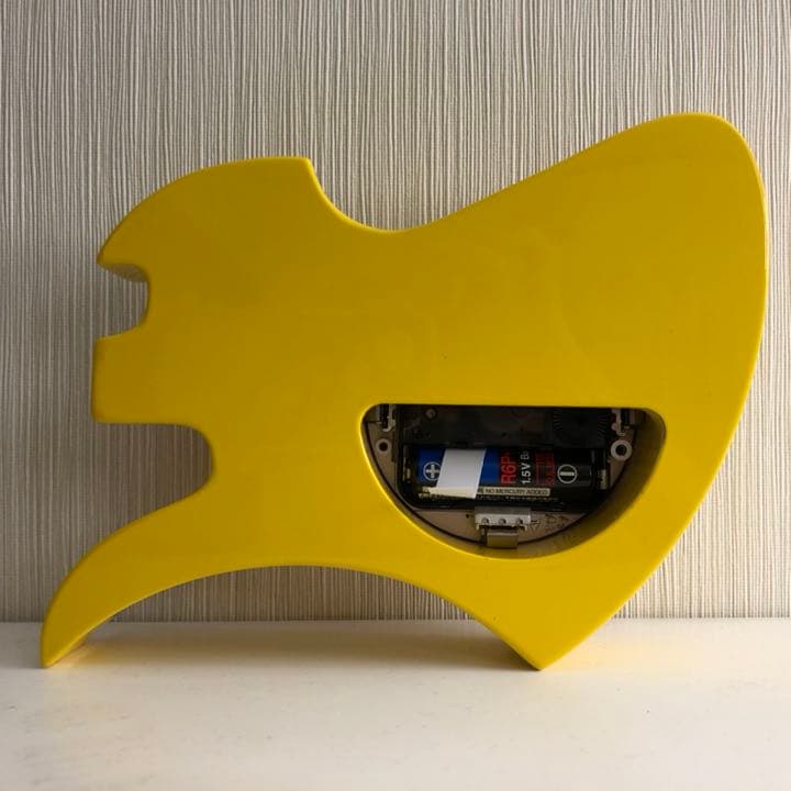 hide イエローハート時計　MG-CLOCK