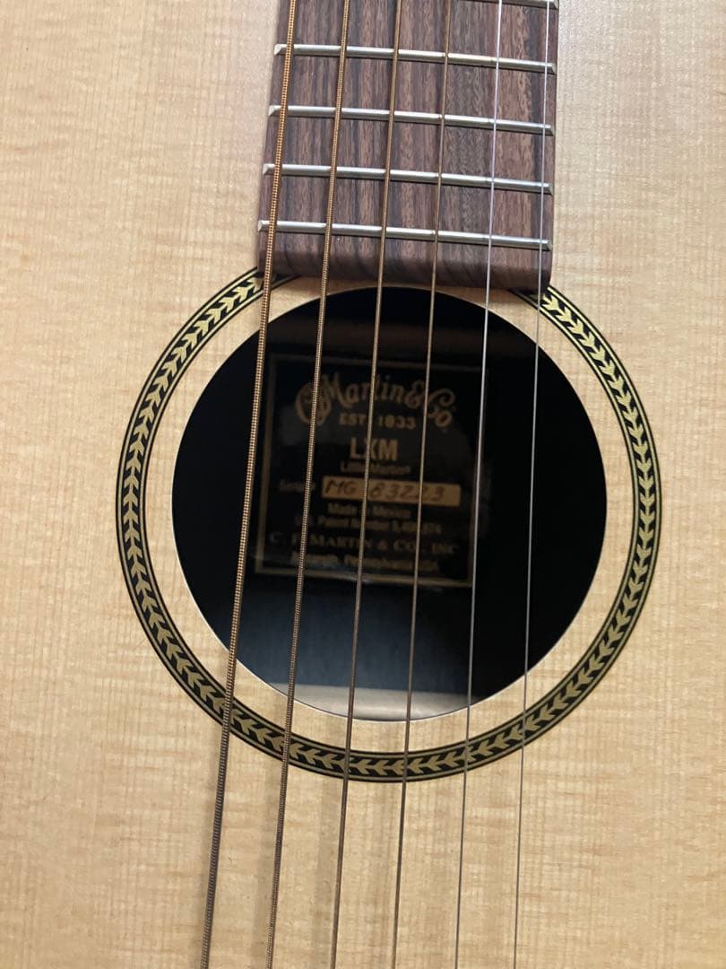 アコースティックギター　リトルマーティンLXM