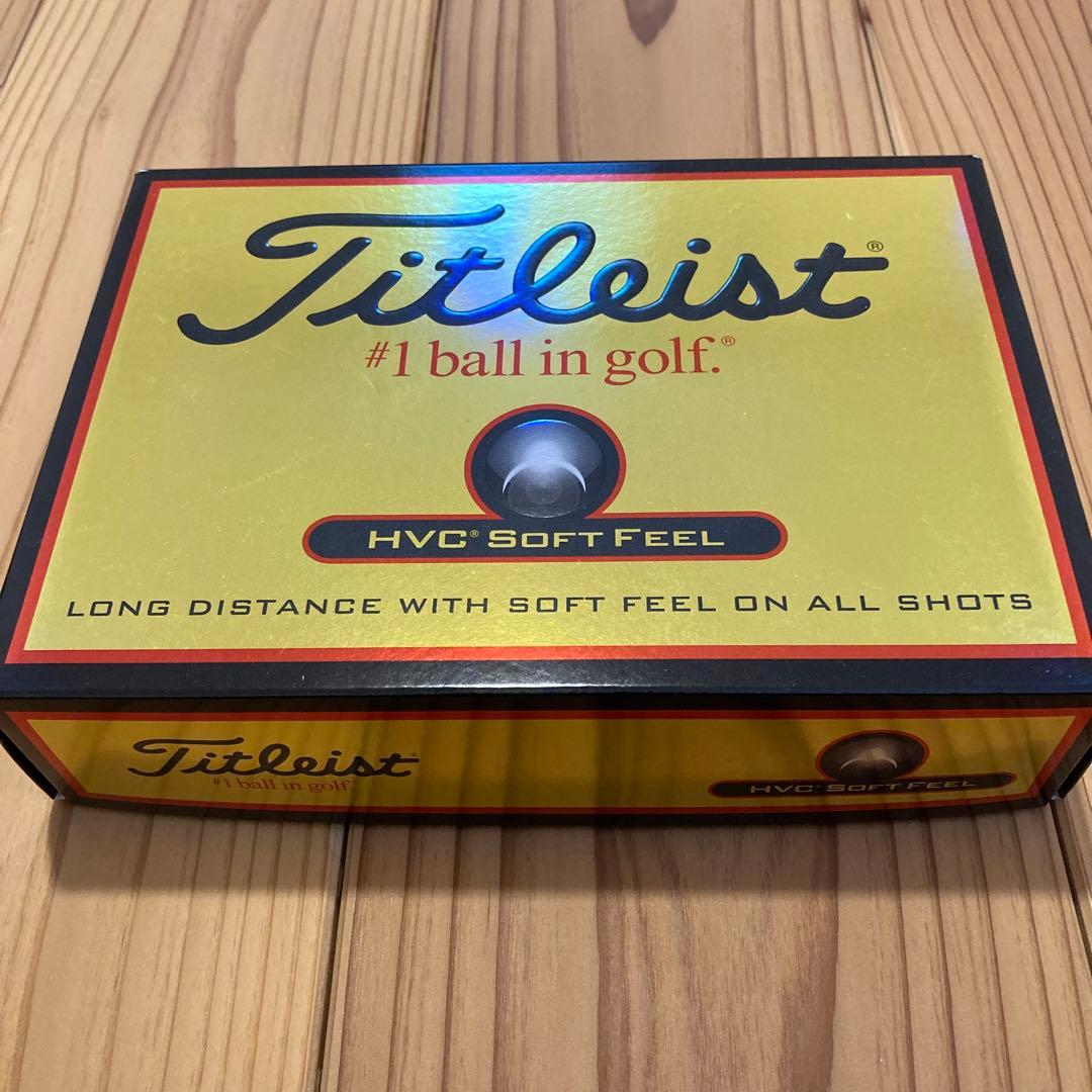 タイトリストHVC SOFT FEEL ソフトフィール　10ダース　ゴルフボール