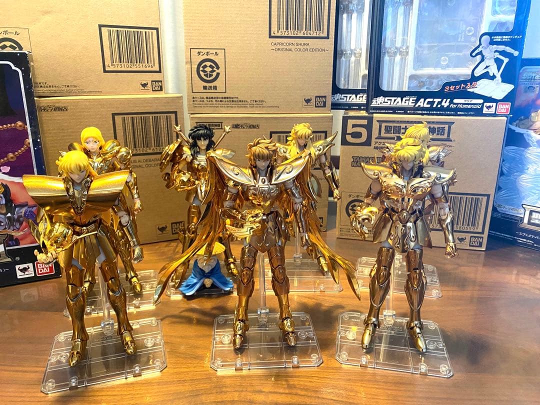 聖闘士聖衣神話EX 黄金聖闘士オリジナルカラーエディション12体セット＋その他