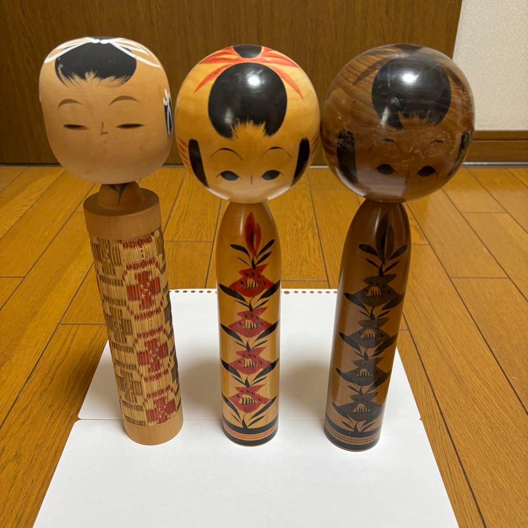 木製 こけし 日本伝統