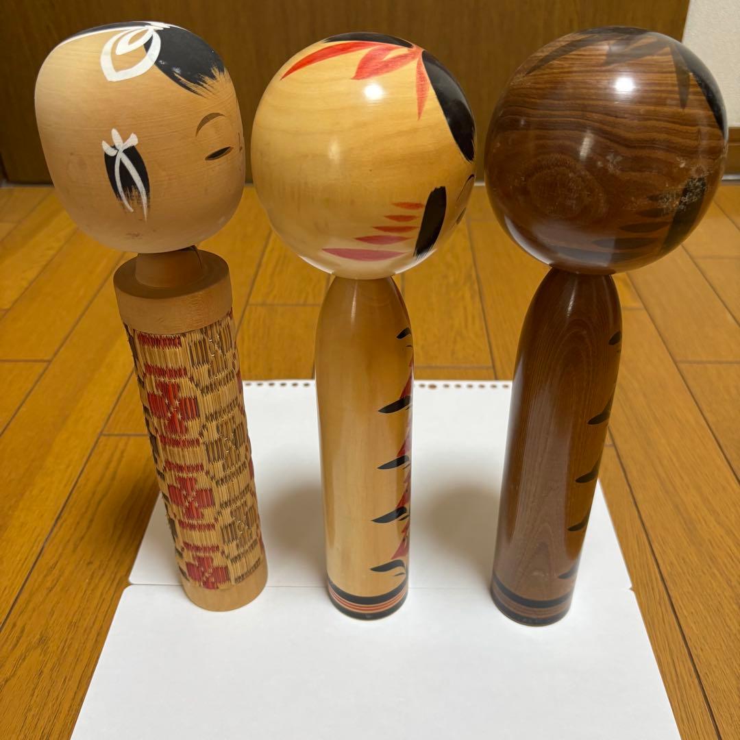 木製 こけし 日本伝統