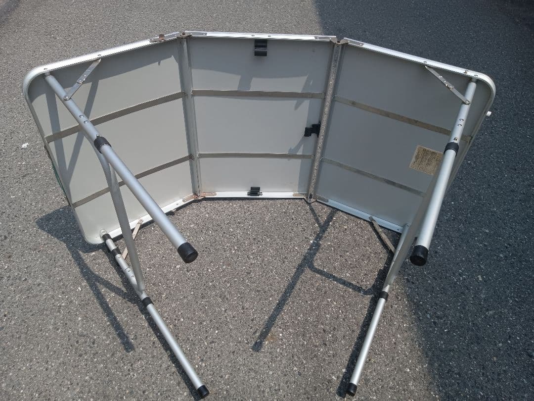 【Coleman】三折テーブル ランタンポール付