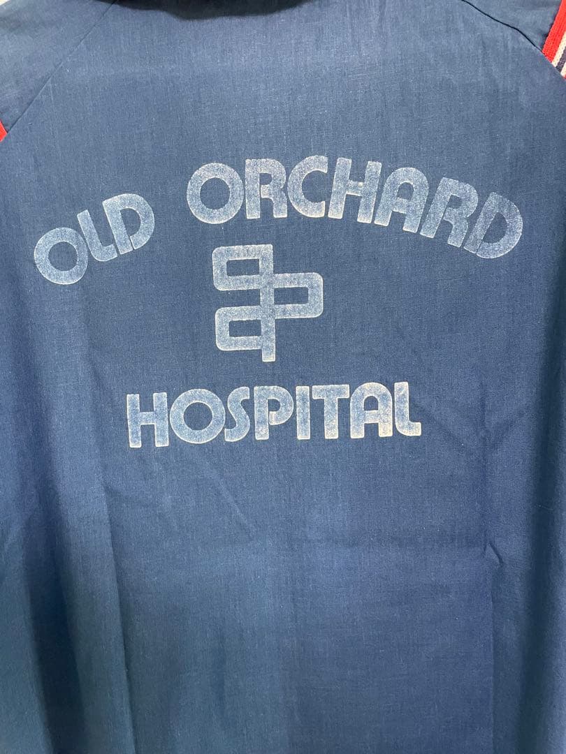 レア！70s USA製　Hilton ボウリングシャツ サイズ40 ネイビー