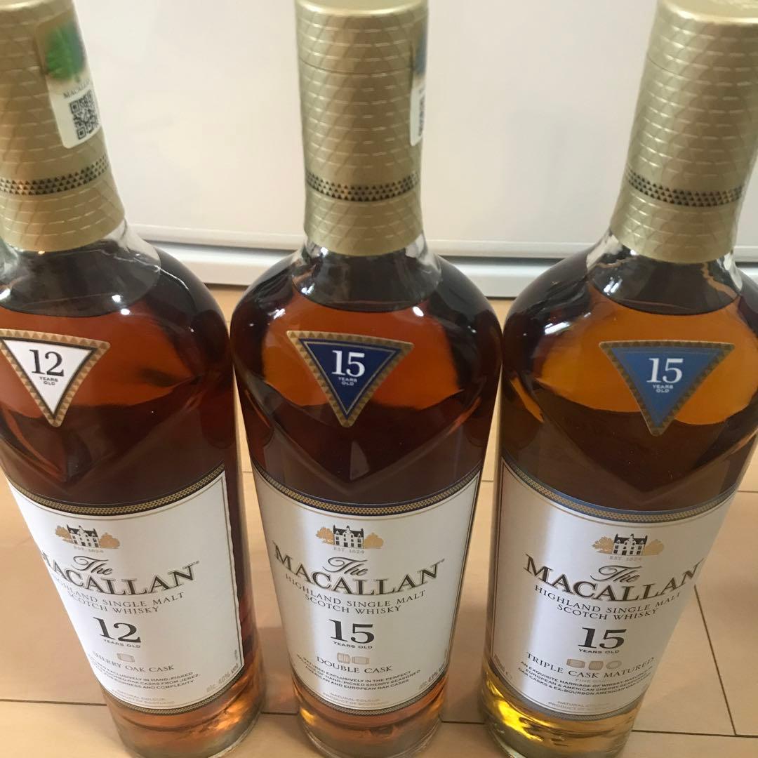 マッカラン15年 １２年