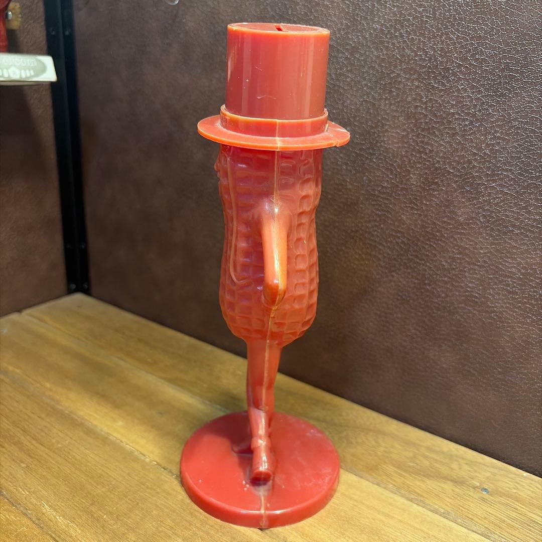 ミスターピーナッツ ビンテージバンク 貯金箱 アドバタイジングフィギュア赤