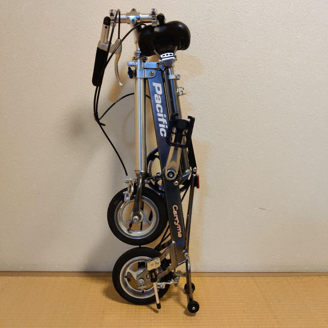 Pacific Carryme シルバー 折りたたみ自転車