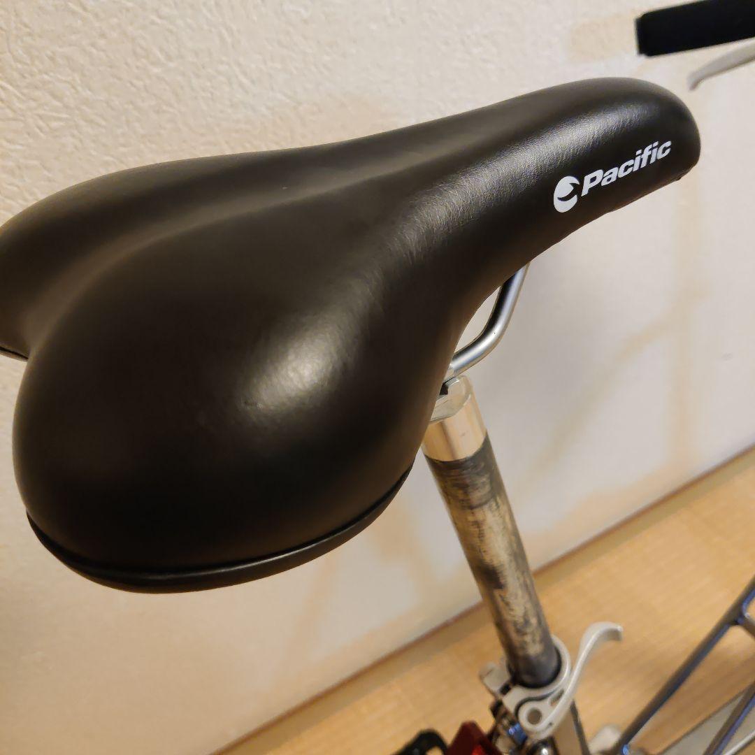 Pacific Carryme シルバー 折りたたみ自転車