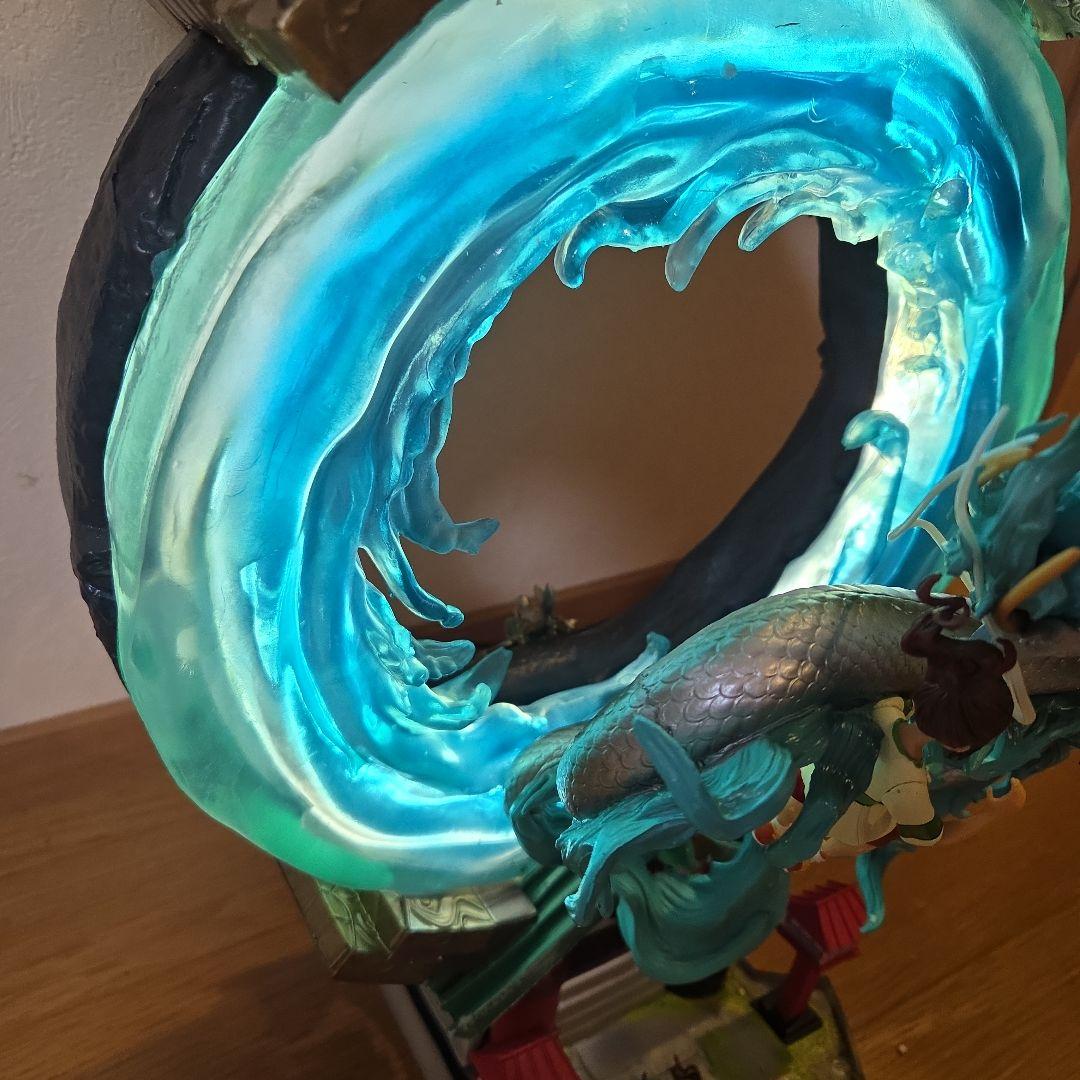 千と千尋の神隠し　海外フィギュア　　　 ライトアップ　チヒロ　ハク　アブラヤ