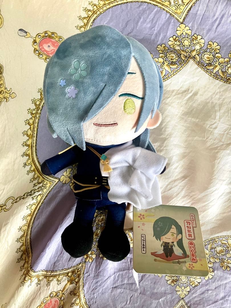 刀剣乱舞　にっかり青江　わんぱく　ぬいぐるみ、座布団セット
