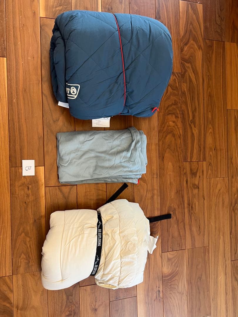 【繋げられる】Coleman マルチレイヤースリーピングバック寝袋【B】