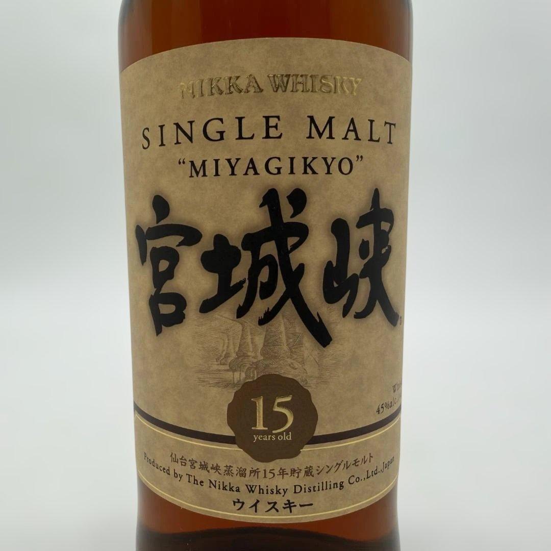 NIKKA SINGLE MALT MIYAGIKYO 15年 700ml