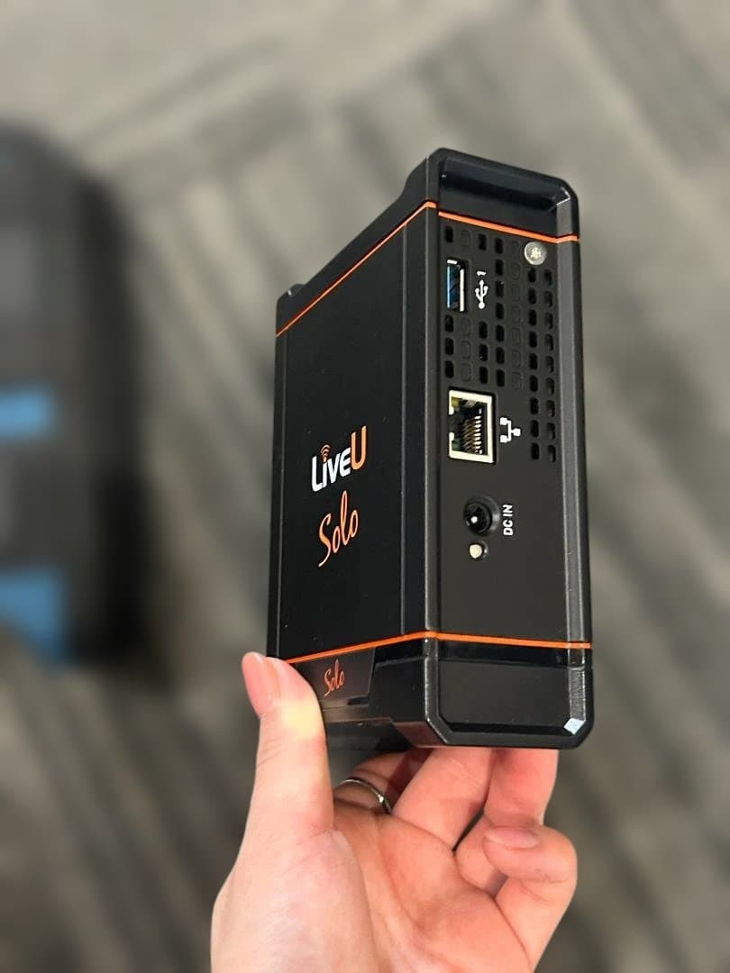 LiveU Solo（HDMI／SDI）ライブ配信エンコーダー