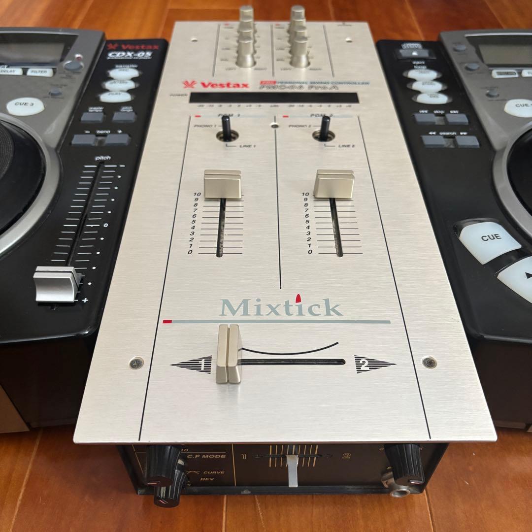 Vestax CDX-95 & PMC-06 ProA CDJ ミキサーセット