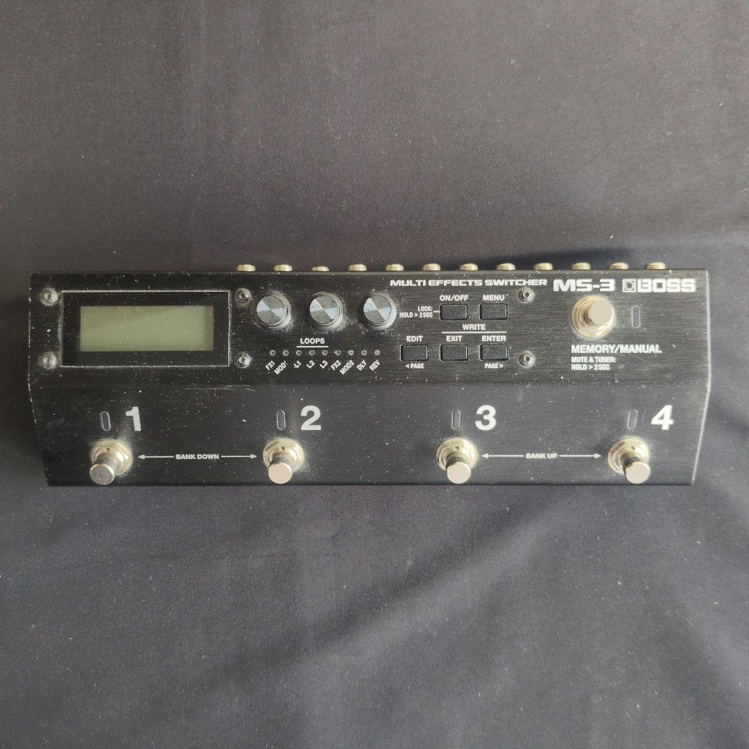 BOSS MS-3 マルチエフェクトスイッチャー 純正アダプター付き