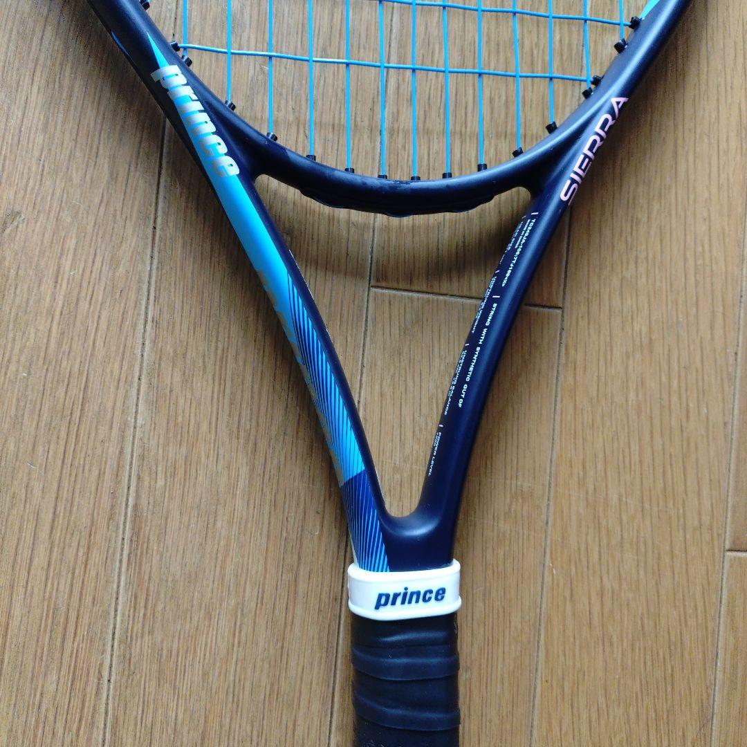 【美品】テニスラケット Prince SIERRA O3 NVY シエラ