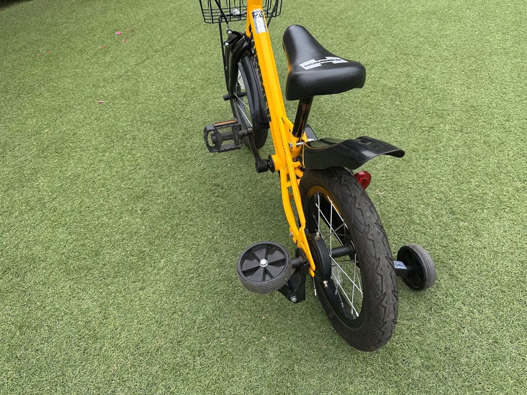 子供用自転車 ハマーキッズ14-TZ（イエロー）14インチ　引き取り希望