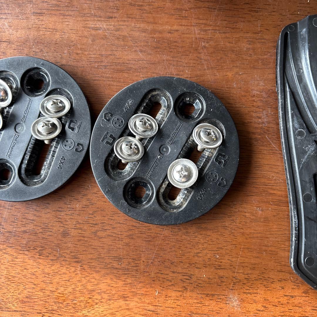 UNION スノーボードビンディング ブラウン