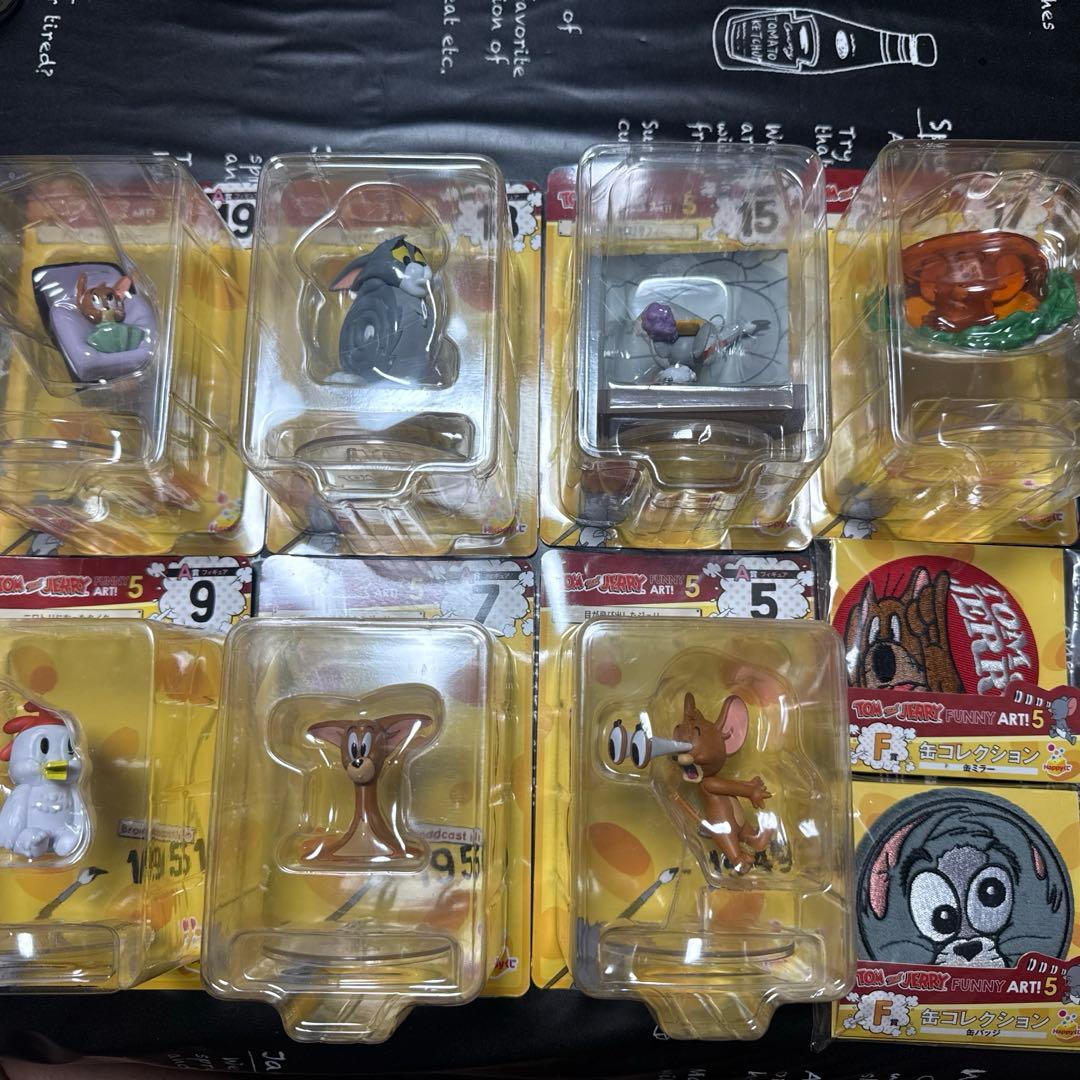 トムとジェリー 一番くじ　フィギュアセット