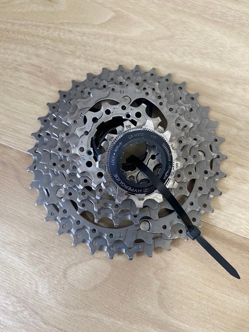 CS-M970 XTR スプロケット9s