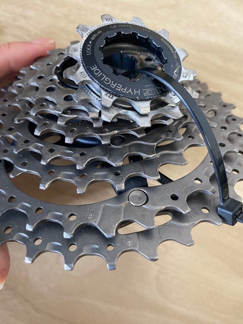 CS-M970 XTR スプロケット9s