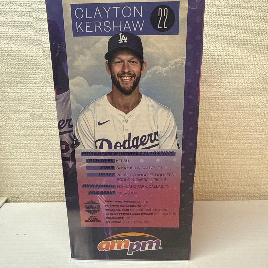 Clayton Kershaw ボブルヘッドフィギュア