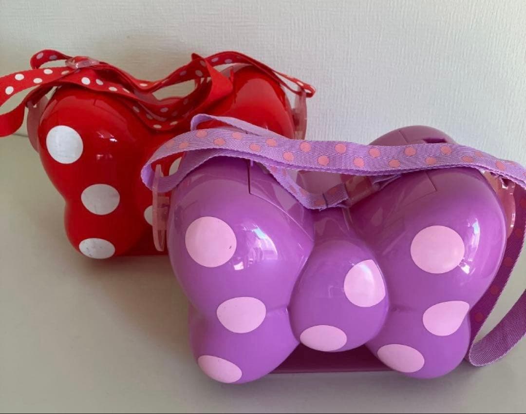 ディズニー ミニー デイジー ポップコーンバケット　セット　ポップコーンケース