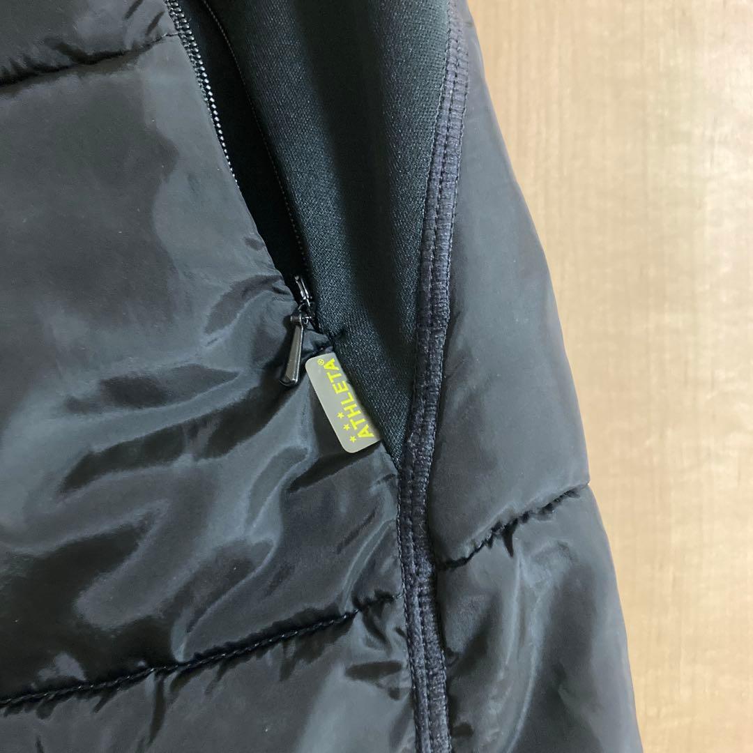 コ*ン様 ATHLETA(アスレタ) 中綿トレーニングパンツ ブラック L