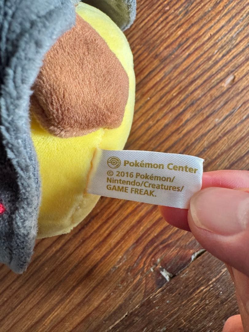 ポケモンセンター ぬいぐるみ 黒いレックウザ　ポンチョを着たピカチュウ