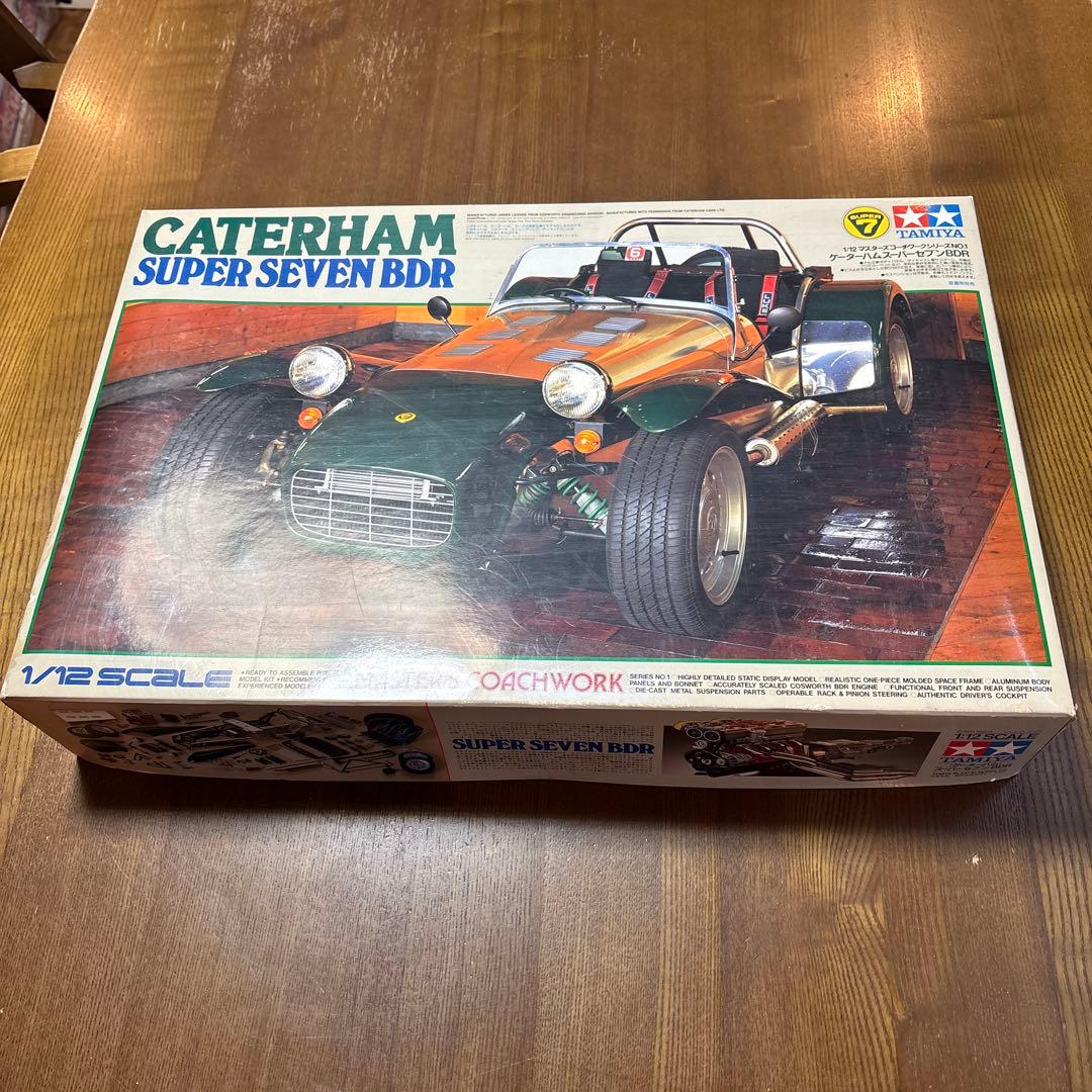 タミヤ　1/12 プラモデル　ケーターハム　スーパーセブン　BDR 未組立