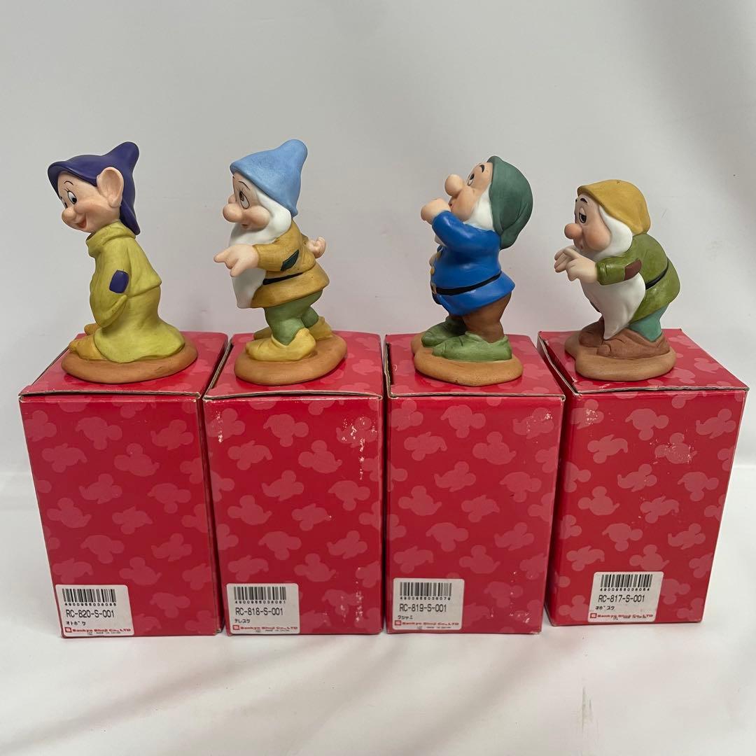 Sankyo Shoji ディズニー 陶器 置き物 8体セット