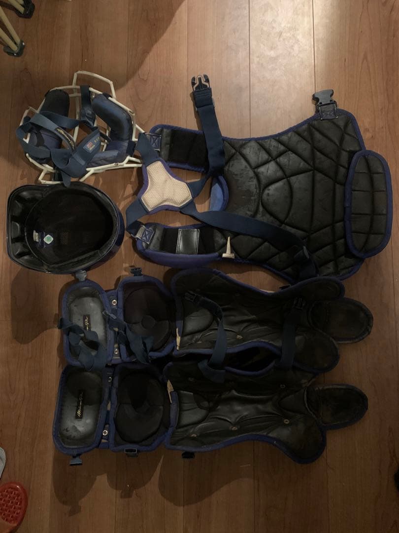 Mizuno ミズノ 軟式 野球 キャッチャー防具 セット　JSBB