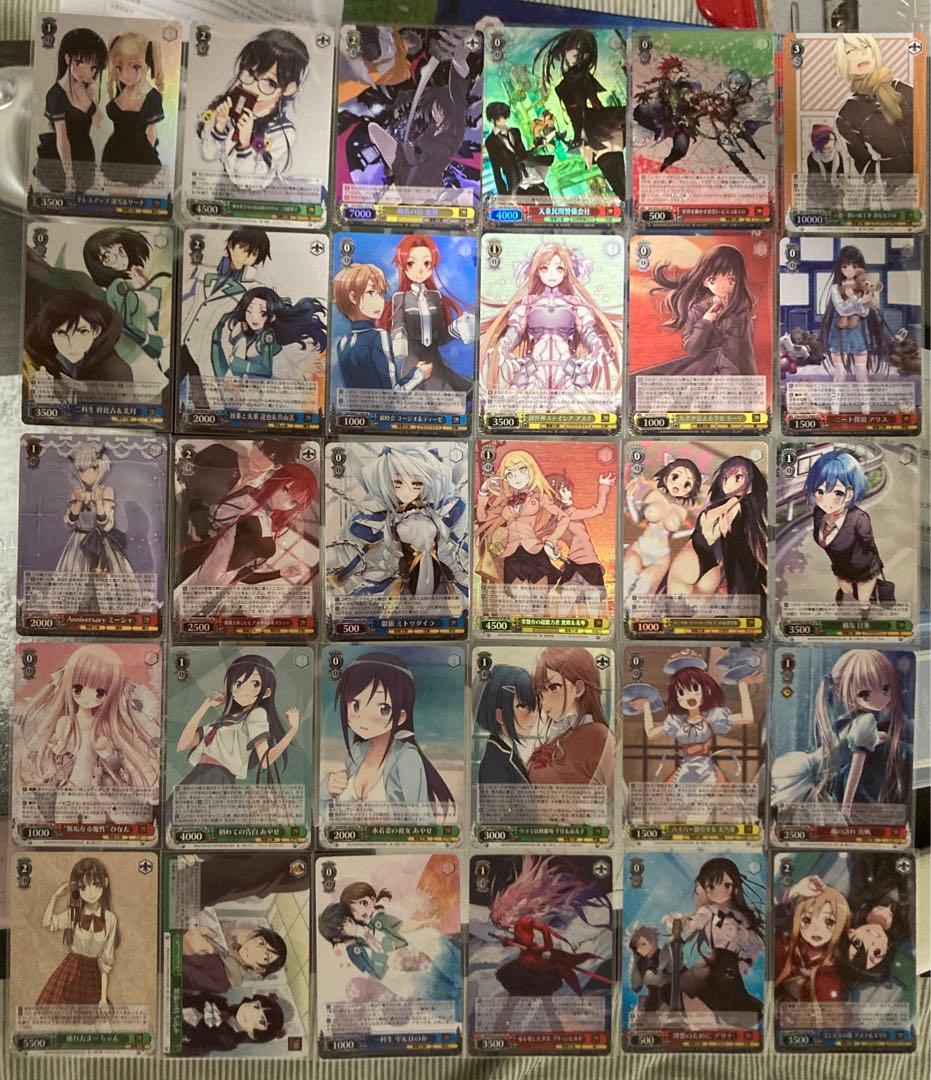 電撃文庫 30th SR 30枚 ヴァイスシュヴァルツ ヴァイス