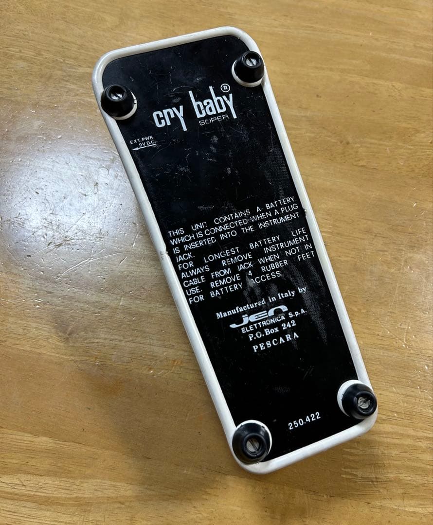 JEN Cry Baby Super ワウペダル 赤FASEL クライベイビー