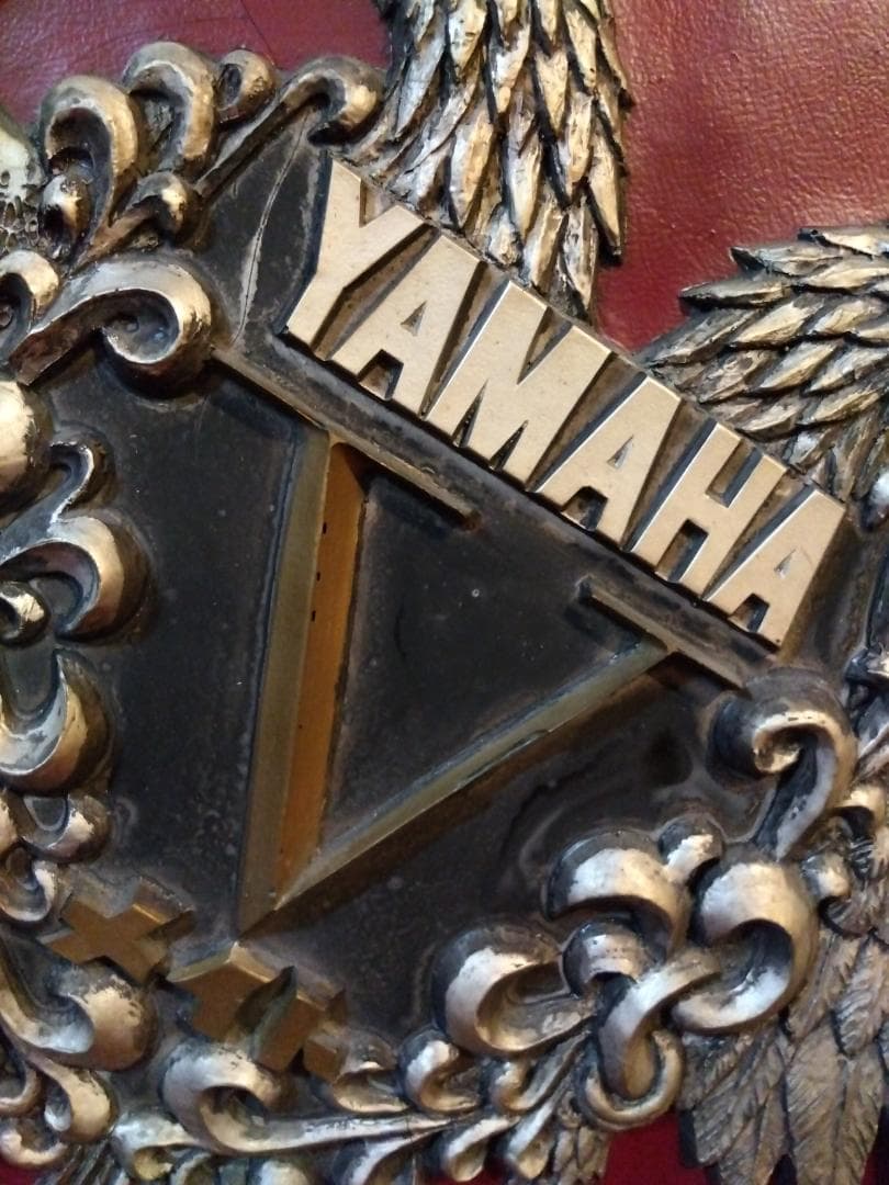 【激レア】YAMAHA★ヤマハ　Vメイト　バイク／レア看板　レトロ　希少