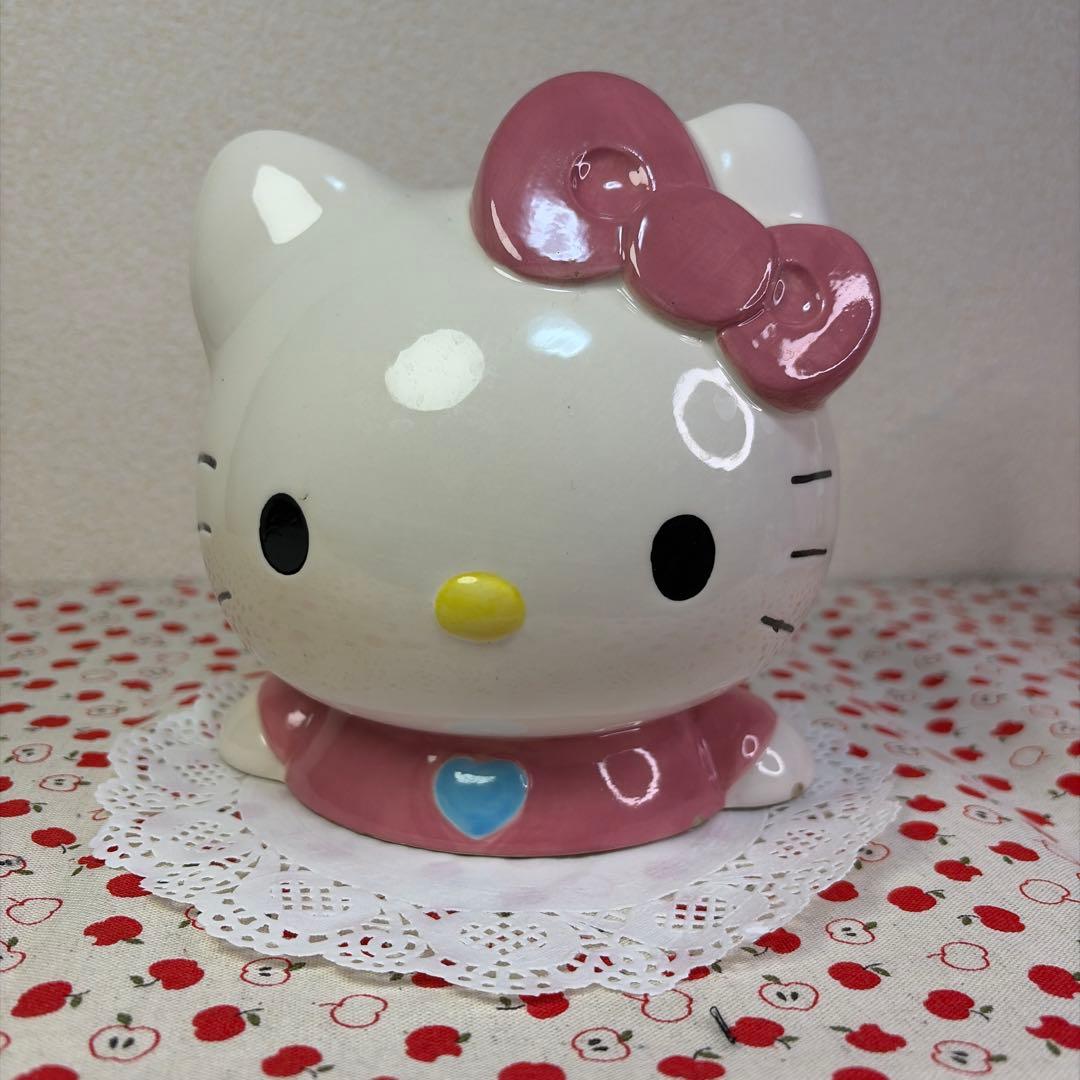 【激レア・希少】ハローキティ 陶器 豪華7点セット 蚊取り線香入れ 鉢カバー 他