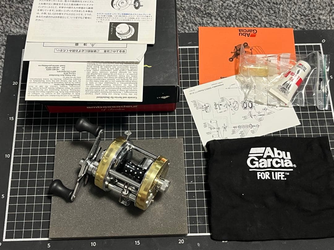 アンバサダー　5500cs ロケット　ファクトリーチューン　シャンパンゴールド