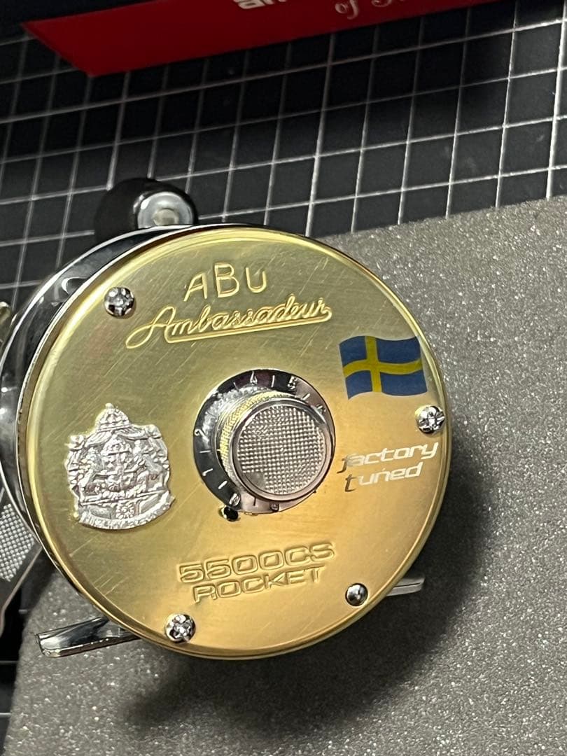 アンバサダー　5500cs ロケット　ファクトリーチューン　シャンパンゴールド