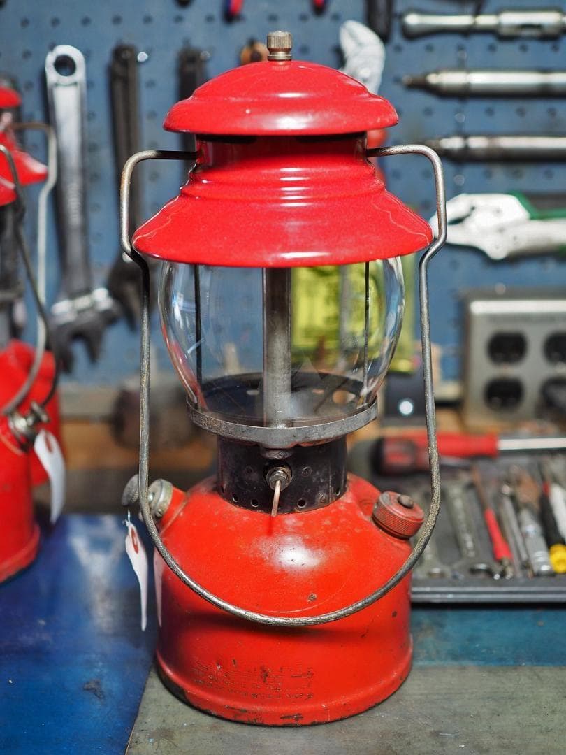 希少なブラックバンド！1953年2月 コールマン 200A ランタン　u04