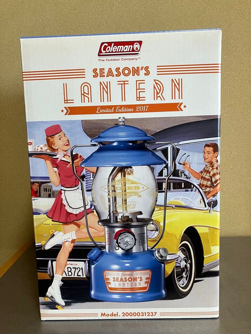 廃盤　希少品　新品未使用　シーズンズランタン2017 Colemanコールマン