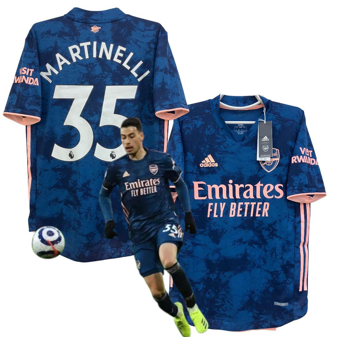 20-21 アーセナル　マルティネッリ　オフィシャル　オーセンユニフォーム