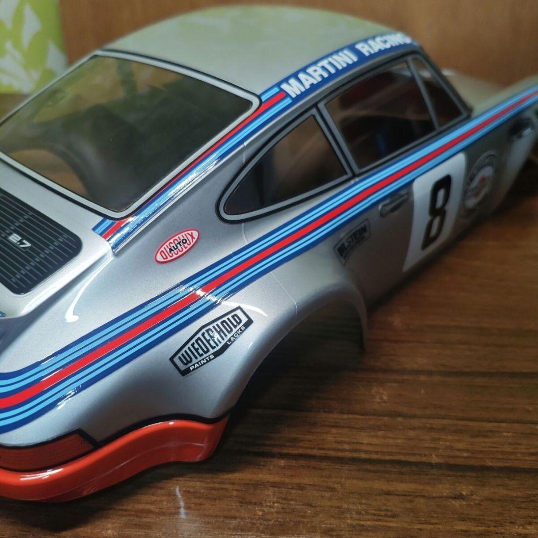 タミヤ　ポルシェ　ボディ　シルバー