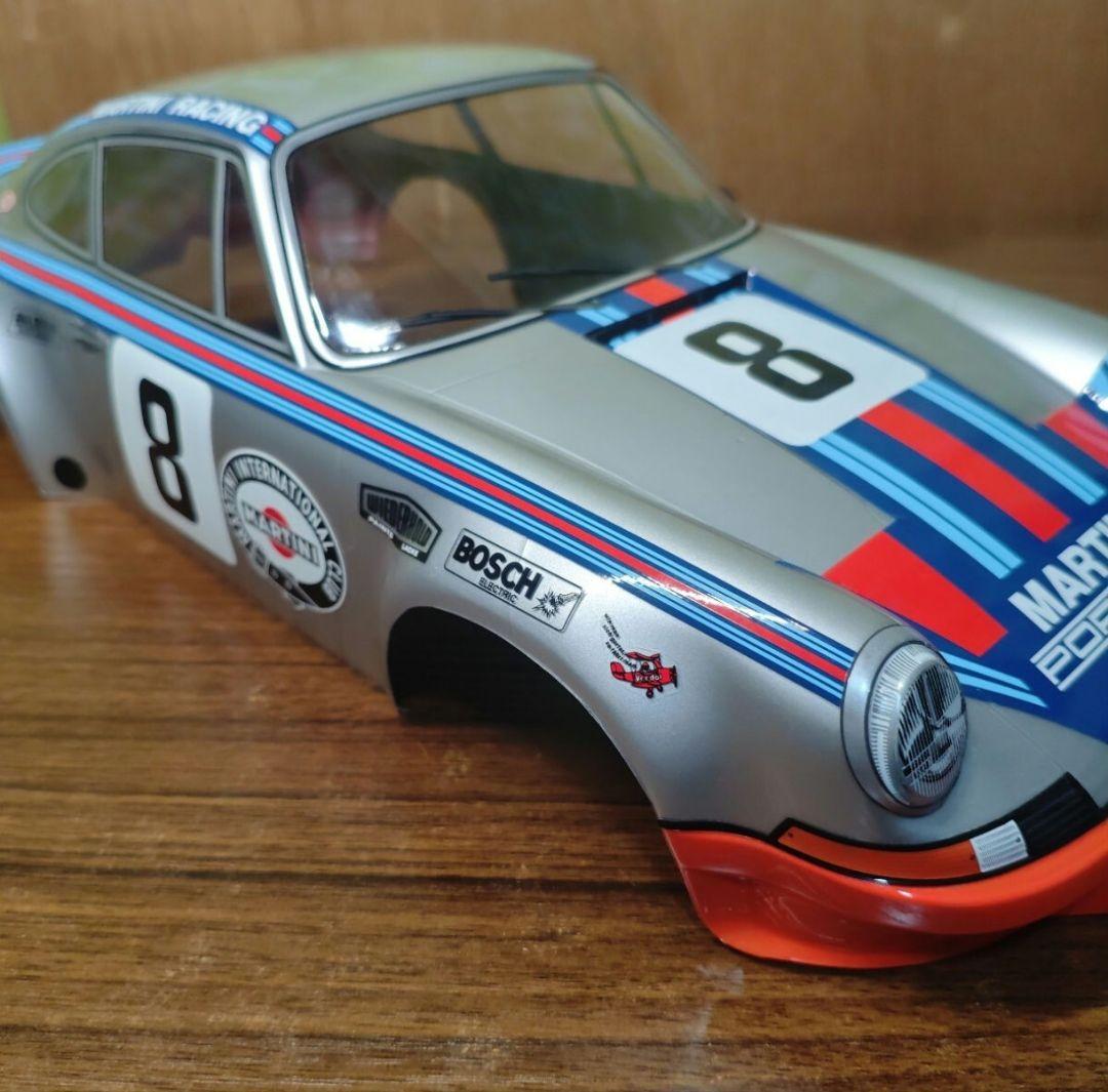 タミヤ　ポルシェ　ボディ　シルバー