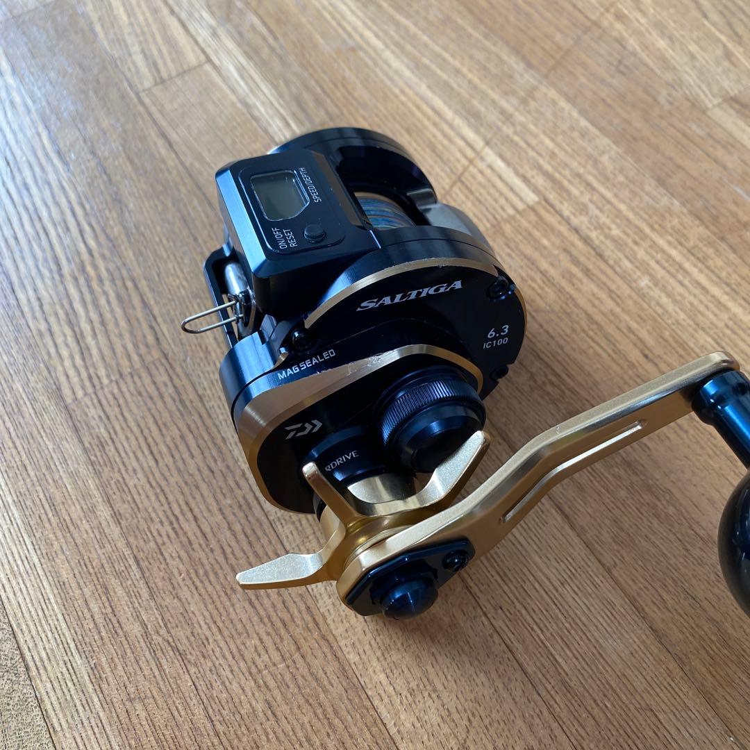 Daiwa Saltiga デジタルラインカウンター付きベイトリール