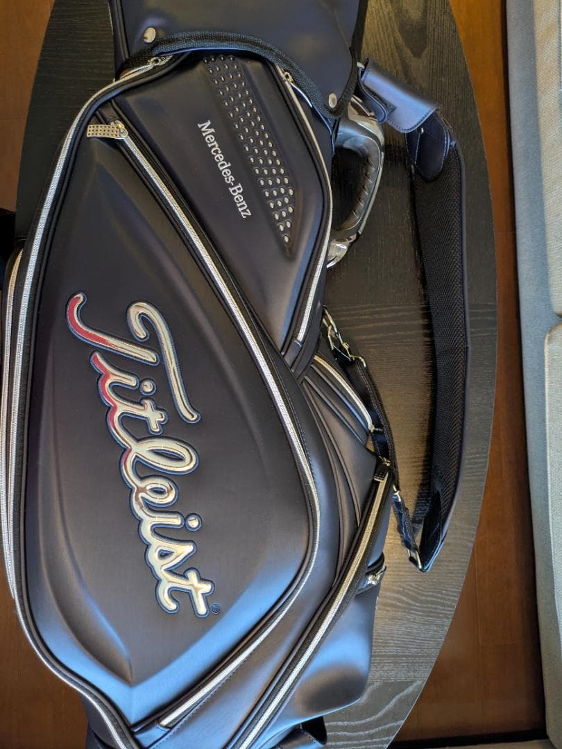 【再値引き】MercedesBenz×Titleist ゴルフバック　セット