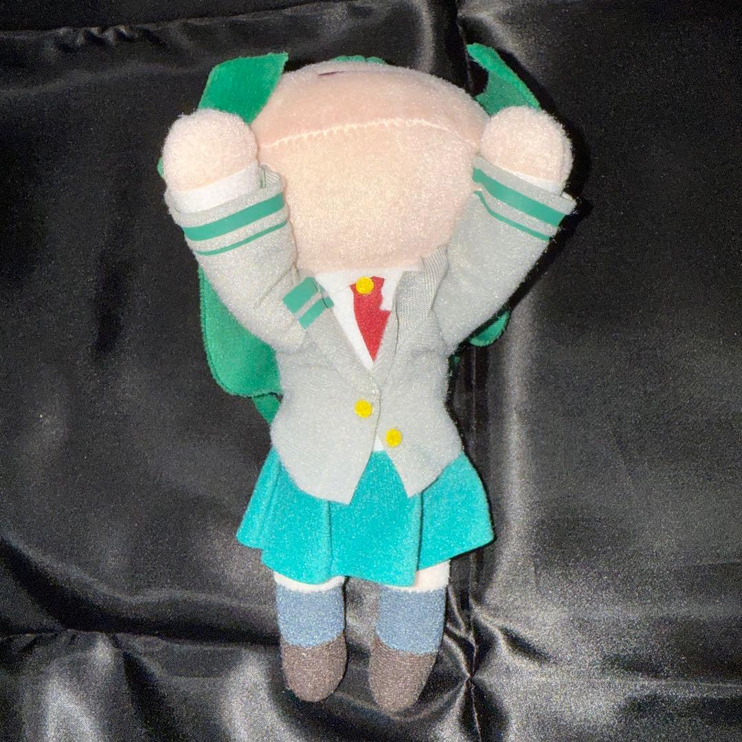 僕のヒーローアカデミア 寝そべりぬいぐるみ 蛙吹梅雨-制服-ヒロアカ